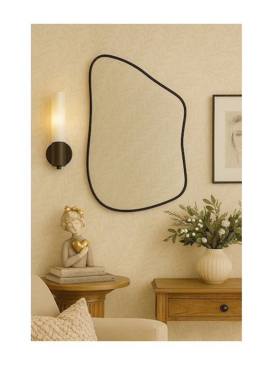 SteweHome SteweHome Badezimmerspiegel aus Metall 50x70cm Grau