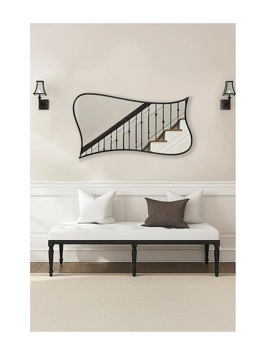 SteweHome Καθρέπτης Μπάνιου 80x140cm Ασημί