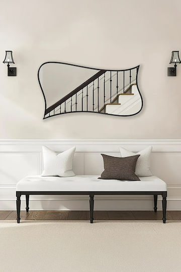 SteweHome Καθρέπτης Μπάνιου 69x127cm Γκρι