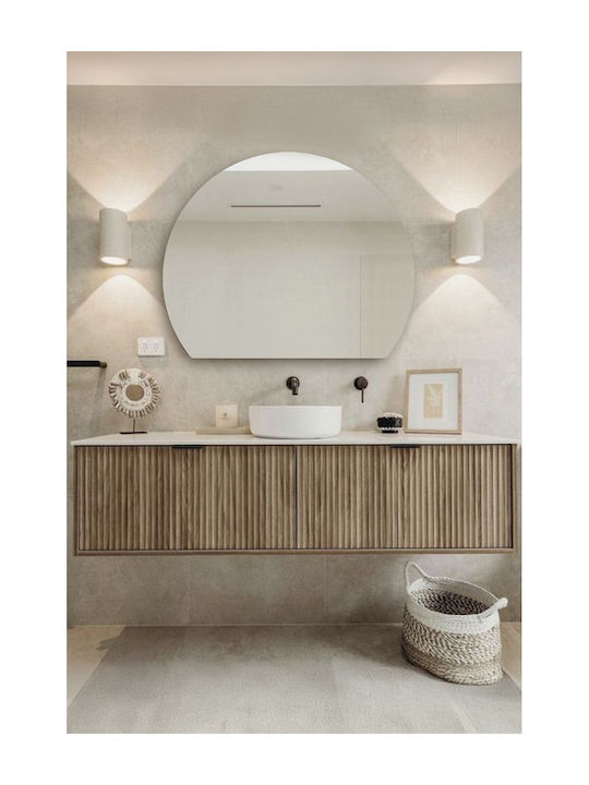 SteweHome SteweHome Badezimmerspiegel Aus Metall 75x99cm Grau