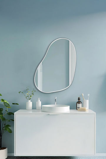 SteweHome SteweHome Badezimmerspiegel Aus MDF 80x105cm Gold