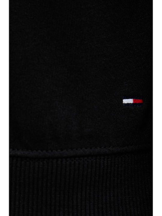 Damen Bluse mit Reißverschluss Schwarz