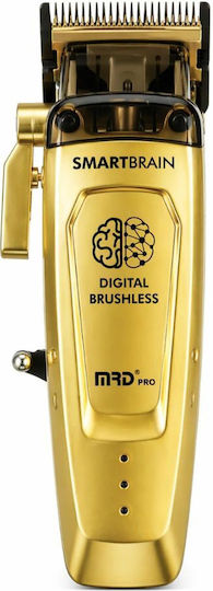 MRD Pro Smart Brain Επαγγελματική Κουρευτική Μηχανή Χρυσή mrd126