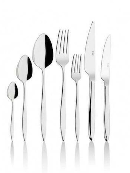 SteweHome Cutlery Set Stainless Steel Silver 84 Pieces
