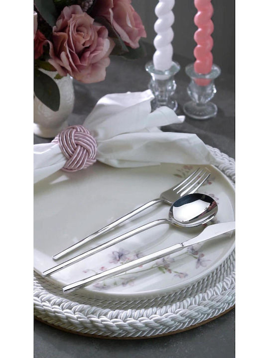 SteweHome Cutlery Set Stainless Steel Silver 72 Pieces
