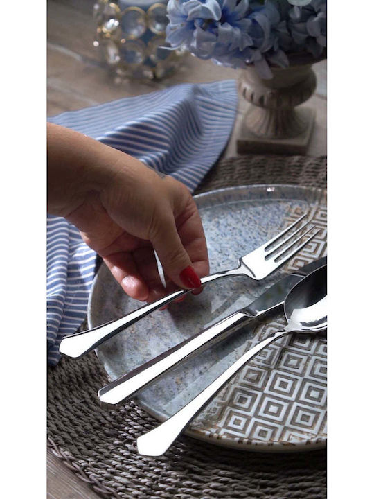 SteweHome Cutlery Set Stainless Steel Silver 60 Pieces