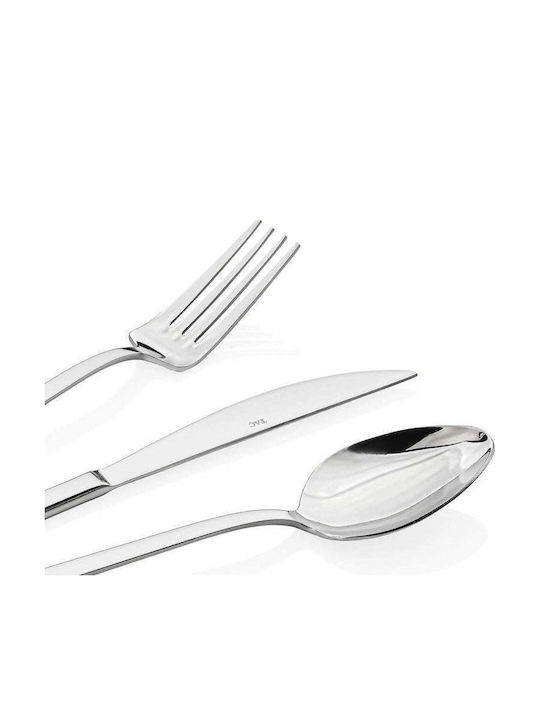 SteweHome Cutlery Set Stainless Steel Silver 72 Pieces