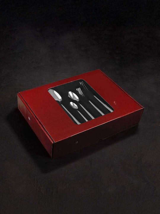 SteweHome Cutlery Set Stainless Steel Blue 89 Pieces
