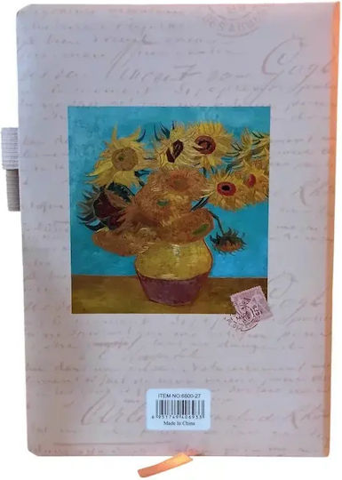 Maxleaf Notebook A5 80 Sheets Ruled with Pink Pen Case