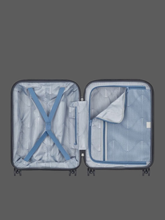 Delsey Freestyle Cabin Hard Suitcase Graphite Height 55cm