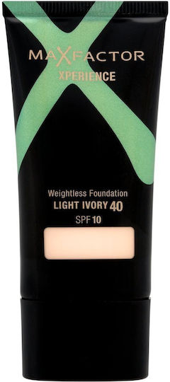 Max Factor Xperience Liquid Make Up SPF10 40 Light Ivory 30ml