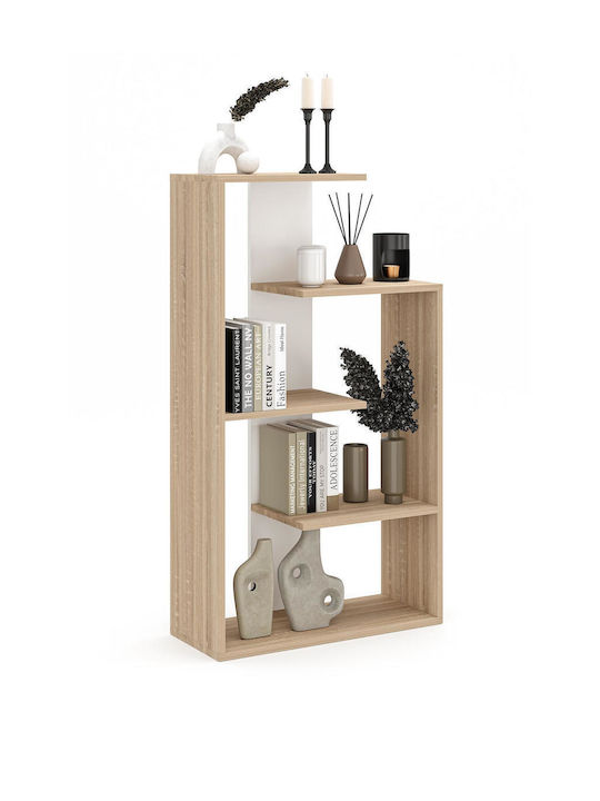 Multicolour Bookcase 70x29x125cm