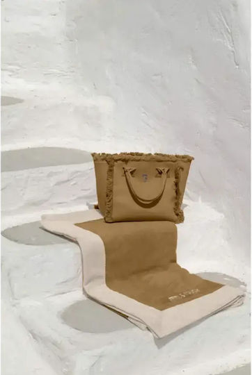 Feel & Touch Πετσέτα Θαλάσσης Βαμβακερή Γαλάζια 80x170εκ.
