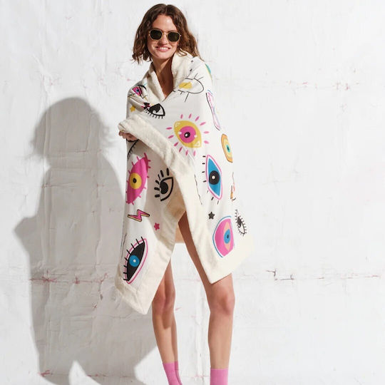 Sun of a Beach White Beach Towel 100x145cm