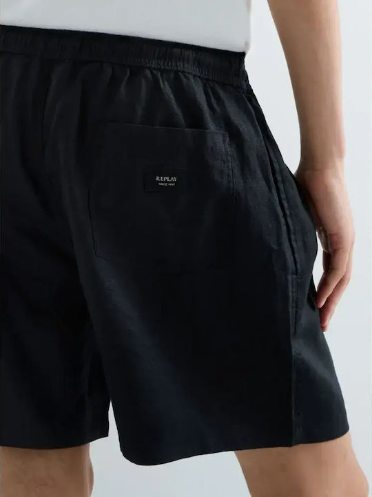Costum de Baie Bărbați Pantaloni Scurți Black