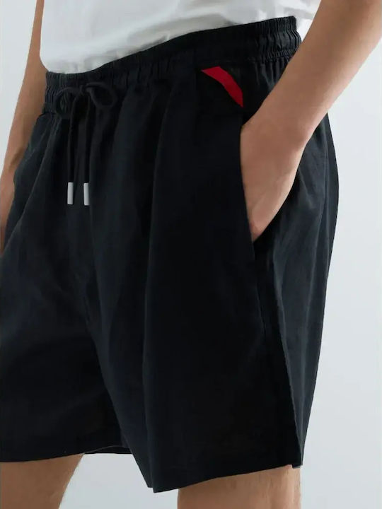 Costum de Baie Bărbați Pantaloni Scurți Black