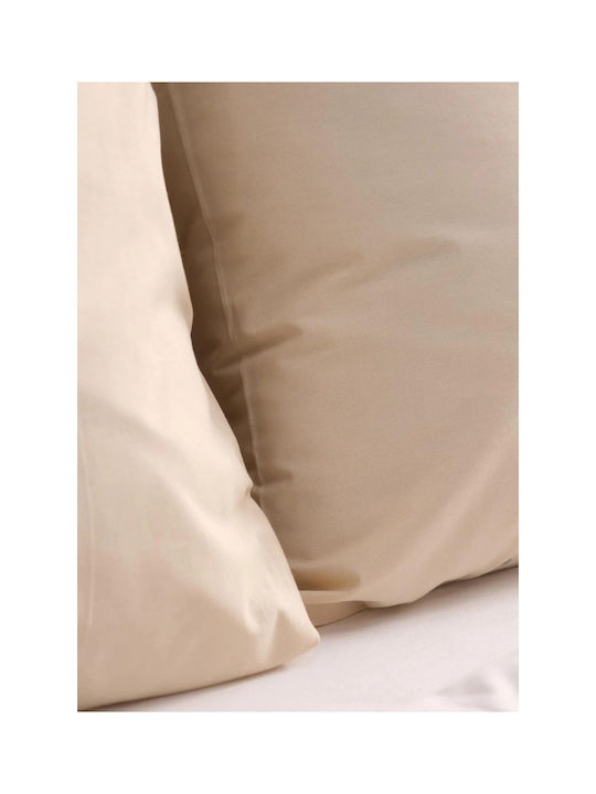 SteweHome Set Beige Pillowcases 50x70cm