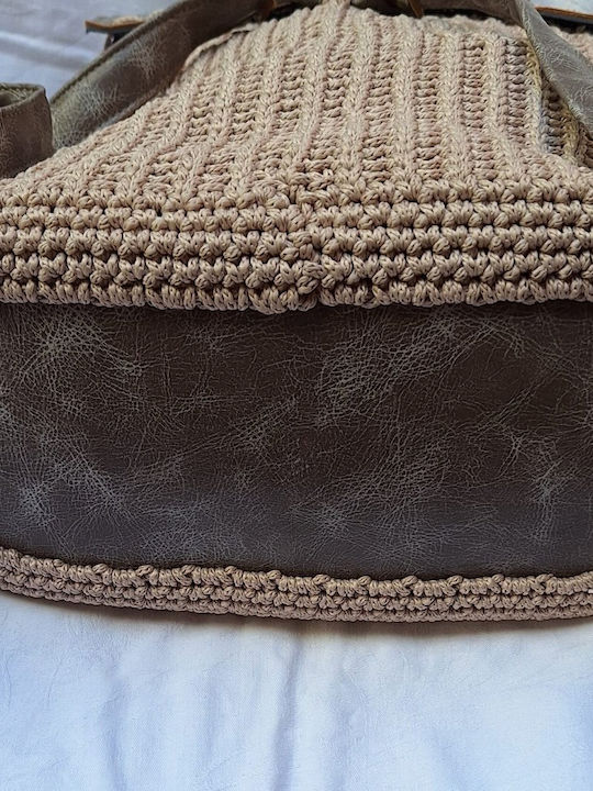 Rucksack Damen Handtaschen Beige