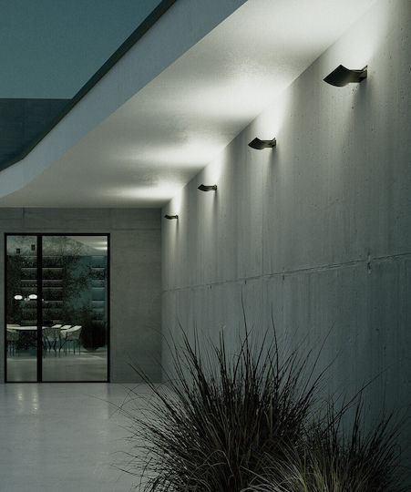 VK Lighting Wall-Mounted Outdoor LED Lighting IP65 10W With Warm White Light