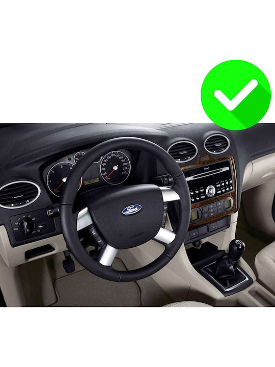 Carmedia Ηχοσύστημα Αυτοκινήτου για Ford Focus 2005-2012 με Clima (Bluetooth/USB/WiFi/GPS/Apple-Carplay/Android-Auto) με Οθόνη Αφής 9"