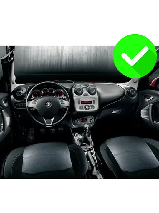 Carmedia Car Audio System for Alfa Romeo Mito 2008 (Bluetooth/USB/WiFi/GPS/Apple CarPlay/Android Auto) with 9" Touch Screen