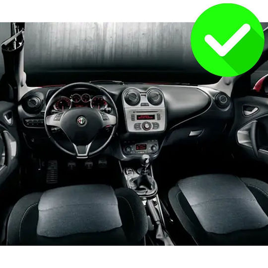 Carmedia Car Audio System for Alfa Romeo Mito 2008 (Bluetooth/USB/WiFi/GPS/Apple CarPlay/Android Auto) with 9" Touch Screen