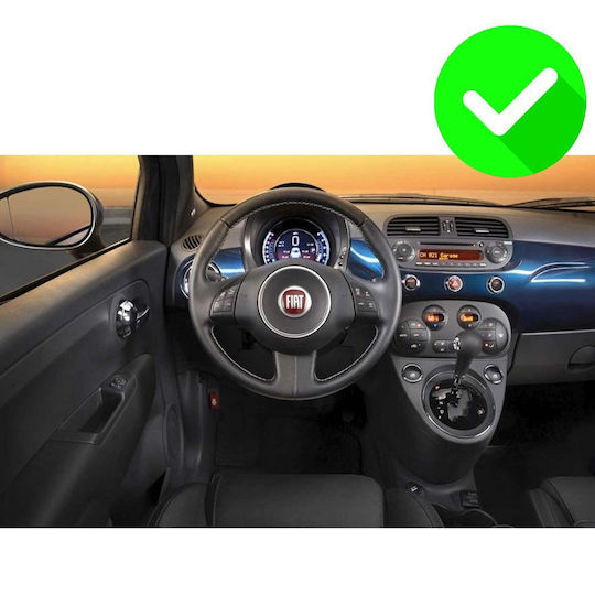 Carmedia Car Audio System for Fiat 500 2007-2015 Bluetooth USB WiFi GPS Apple CarPlay Android Auto with 9" Touch Screen