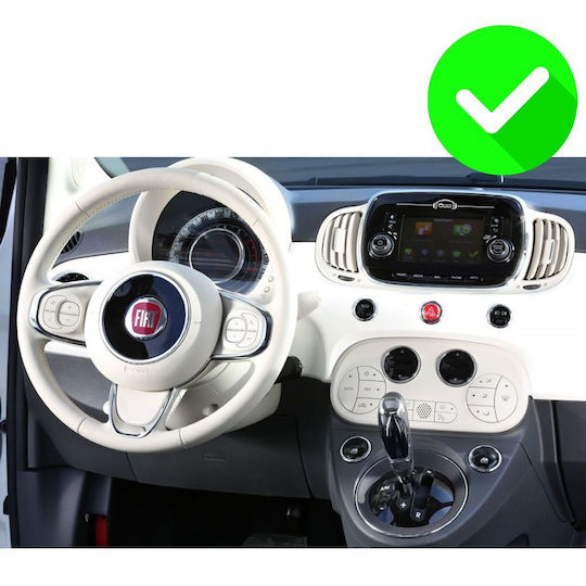 Carmedia Автомобилна Аудио Система за Fiat 500 2016 (Bluetooth/USB/Wi-Fi/GPS/Apple CarPlay/Android Auto) с Touch Screen 9"