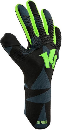 KEEPERsport Γάντια Τερματοφύλακα Ενηλίκων Μαύρα