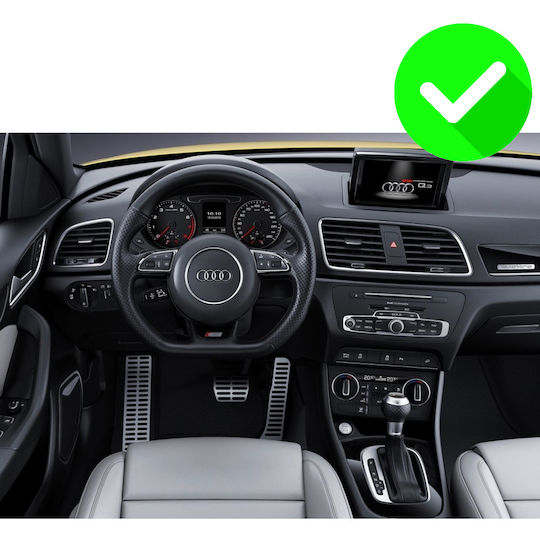 Carmedia Car Audio System for Audi Q3 2013-2018 with Touch Screen 9" Bluetooth USB Wi-Fi GPS Apple CarPlay Android Auto