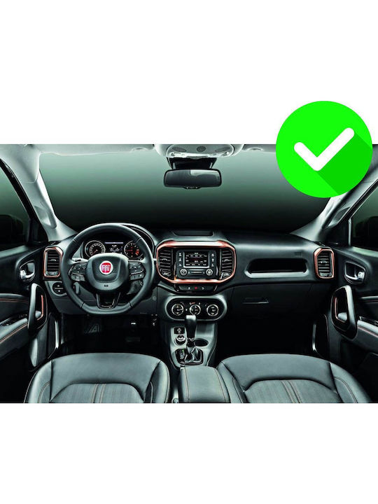Carmedia Car Audio System for Fiat Toro 2017-2021 Bluetooth USB WiFi GPS Apple CarPlay Android Auto with 9" Touch Screen