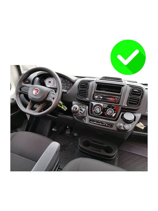 Carmedia Car Audio System for Fiat Ducato 2021 Bluetooth USB WiFi GPS Apple CarPlay Android Auto with 9" Touch Screen