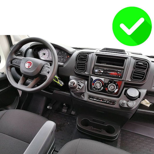 Carmedia Car Audio System for Fiat Ducato 2021 Bluetooth USB WiFi GPS Apple CarPlay Android Auto with 9" Touch Screen