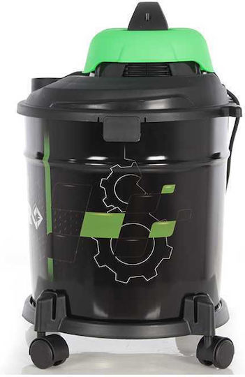 Lavor JOKER 1400S Σκούπα Υγρών / Στερεών 1400W με Πλαστικό Κάδο 20lt