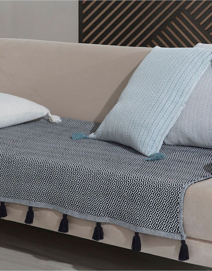 SteweHome Decken & Couchdecken Sesselüberwurf 115x201cm Schwarze