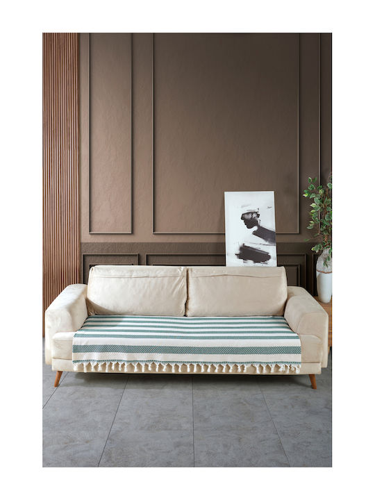 SteweHome Ριχτάρι Πολυθρόνας 115x201εκ. Πράσινο