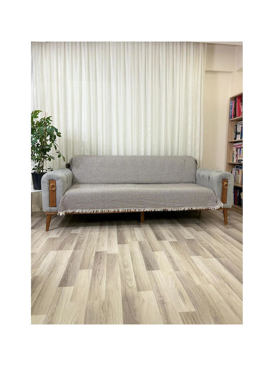 SteweHome Armchair Throw 170x210cm Brown