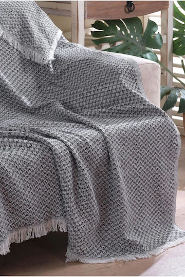 SteweHome Рихтари Фотьойл Throw 170x210см Сив