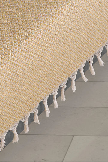 SteweHome Τριθέσιου Καναπέ Π115xΜ300cm Κίτρινο SteweHome Τριθέσιου Καναπέ Π115xΜ300cm Κίτρινο