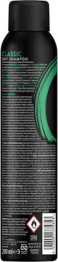 Syoss Anti Grease Dry Shampoo Reconstruction/Nourishment for Oily Hair 200ml