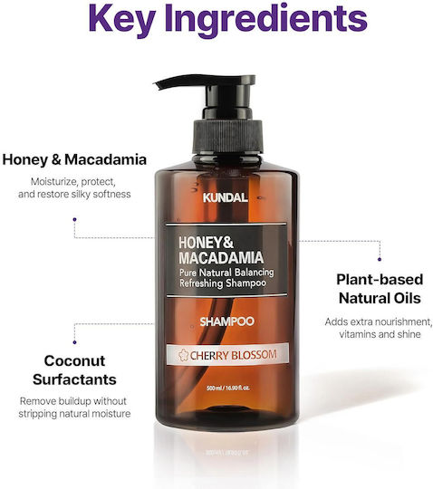Kundal Shampoos Reconstruction/Nourishment & Hydration for Oily Hair 500ml