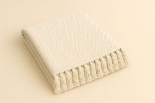 SteweHome Armchair Throw P180xW215cm White