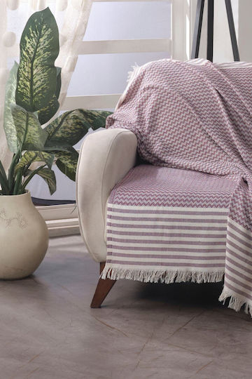 SteweHome Πολυθρόνας Π180xΜ200cm Μωβ SteweHome Πολυθρόνας Π180xΜ200cm Μωβ