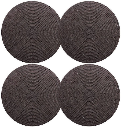 SteweHome Stoff Tischsets Braune 33x33cm 2 Stück