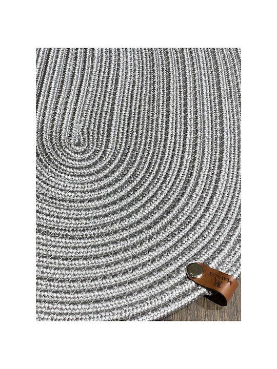 SteweHome Σουπλά Ψάθινο Γκρι 40x30cm 7τμχ SteweHome Σουπλά Ψάθινο Γκρι 40x30cm 7τμχ
