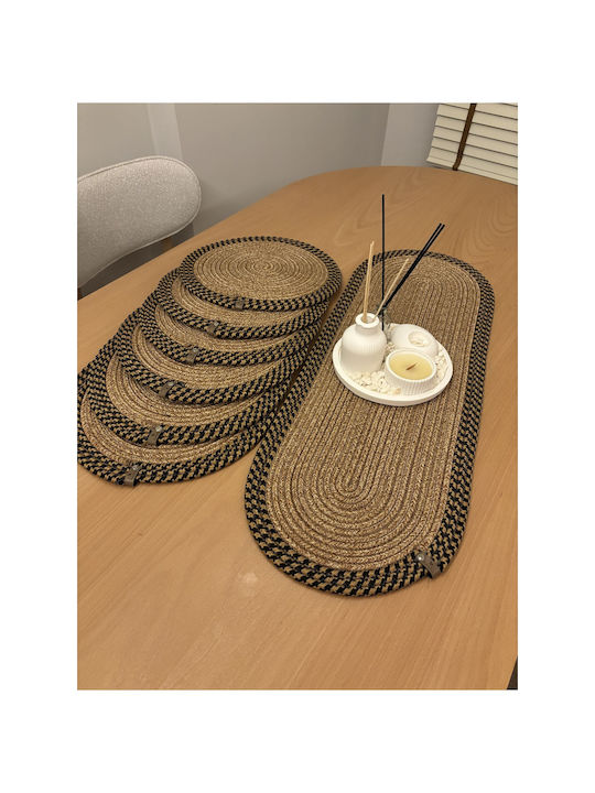 SteweHome Wicker Placemats 80x30cm 6 Pieces