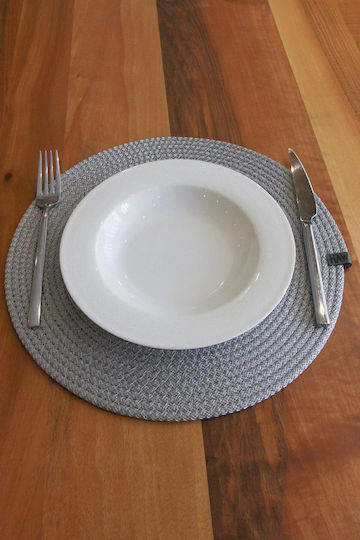 SteweHome Gray Placemats 32x32cm 6 Pieces