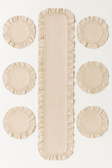 SteweHome Салфетки Бежови 120x40см 7 Бройки