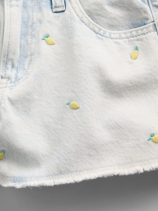 Kinder Shorts & Bermudas Denim Light Wash Lemons
