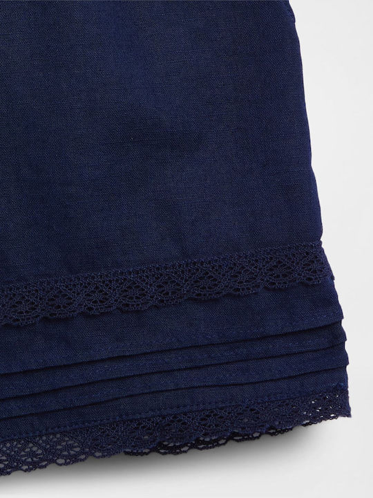 Kids Fabric Shorts/Bermuda Military Blue